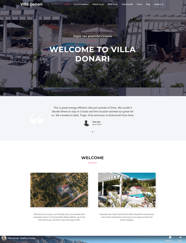 Villa Donari portfolio - Studio Zona Split